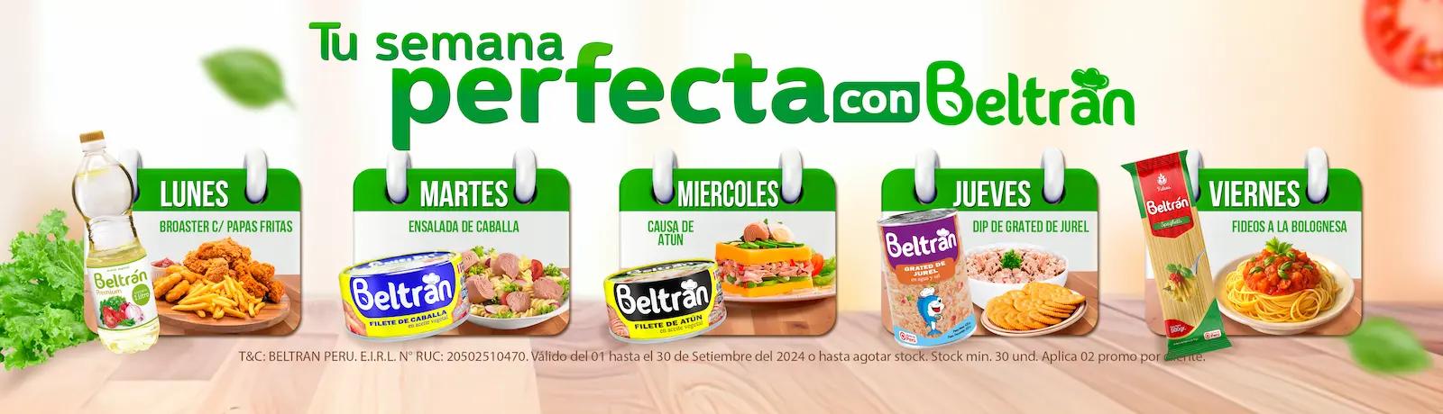 Beltrán delivery banner versión desktop en su salsa Portola