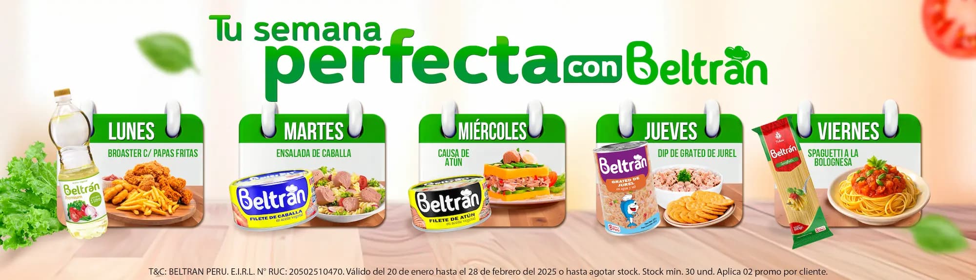 Tu semana perfecta con Beltrán