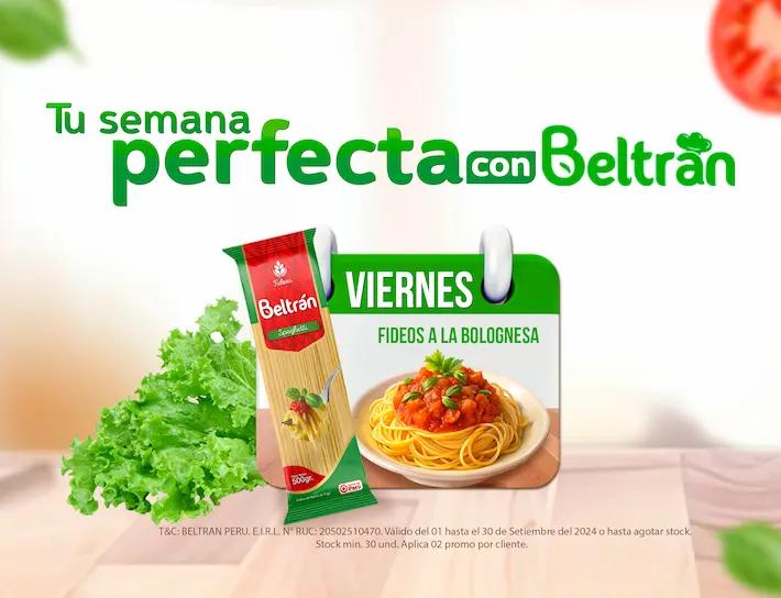 Beltrán delivery banner versión mobile en su salsa Portola