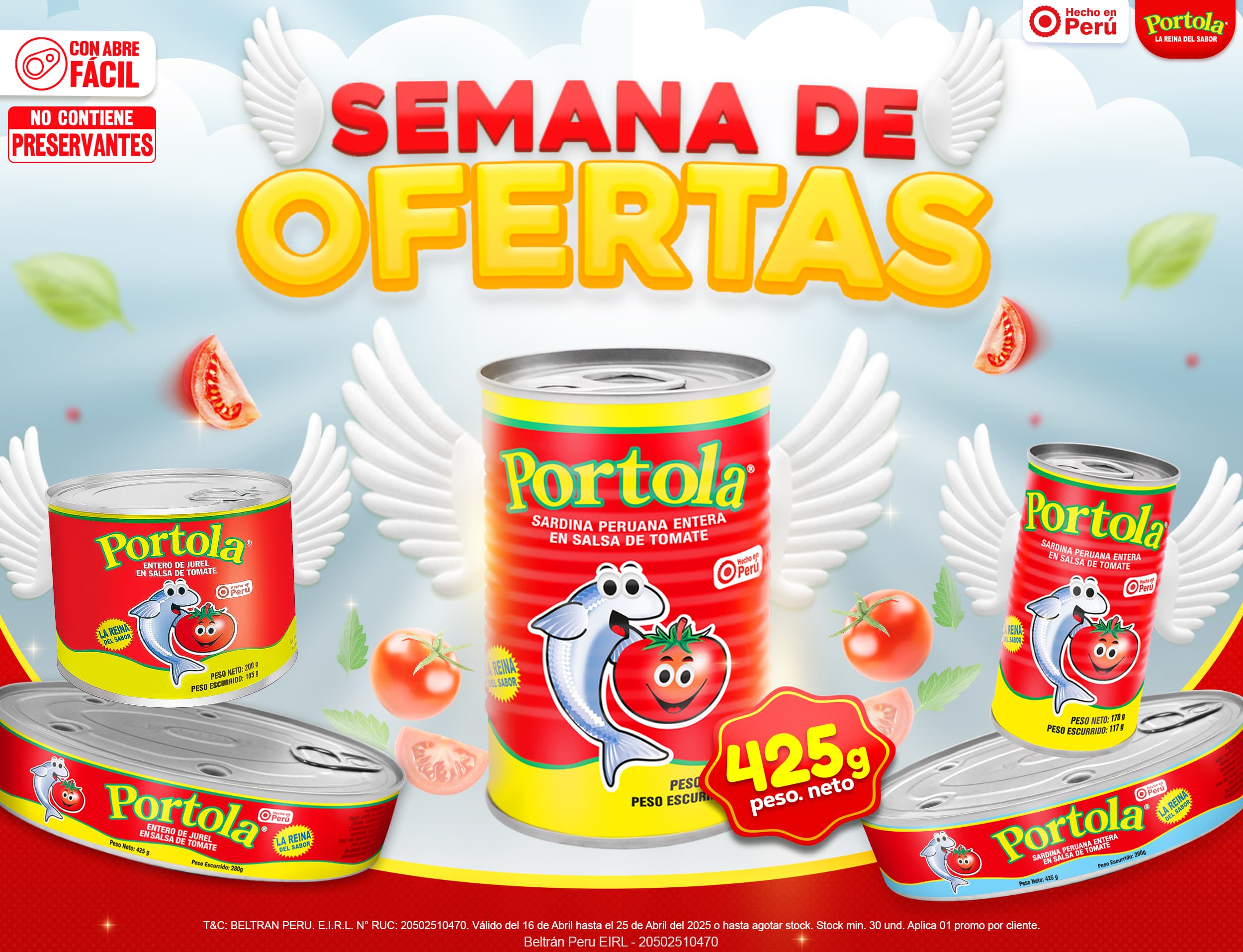 Semana de ofertas Portola