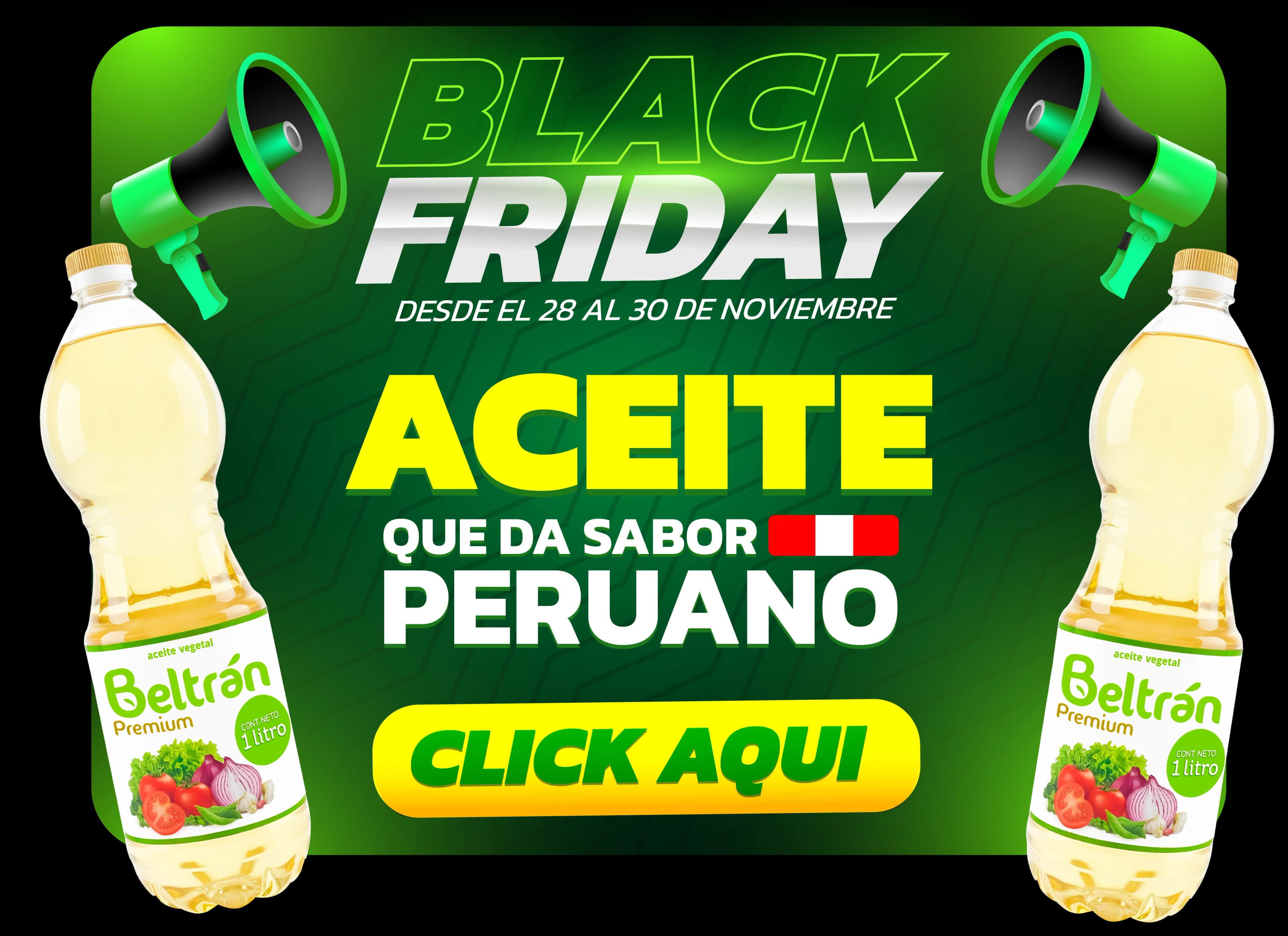 Cocina con el mejor aceite peruano