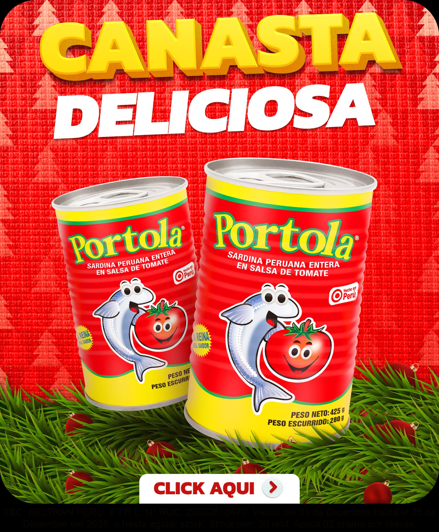 Portola Noviembre Tradicional