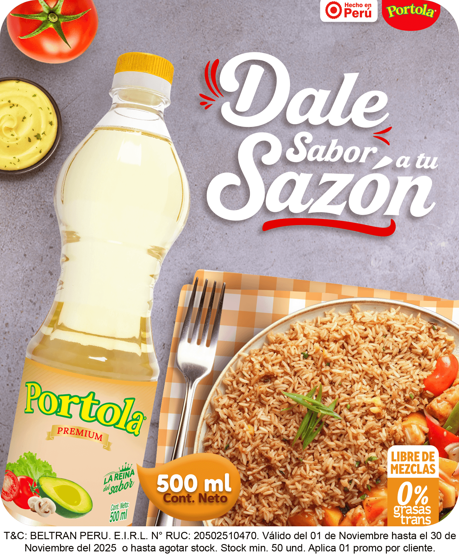 Portola Noviembre Tradicional