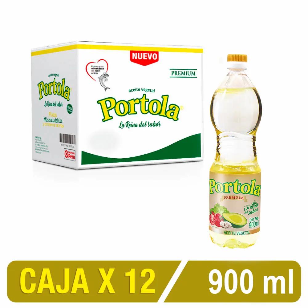 Aceite De Soya Portola X 900 Ml Caja X 12 Uni