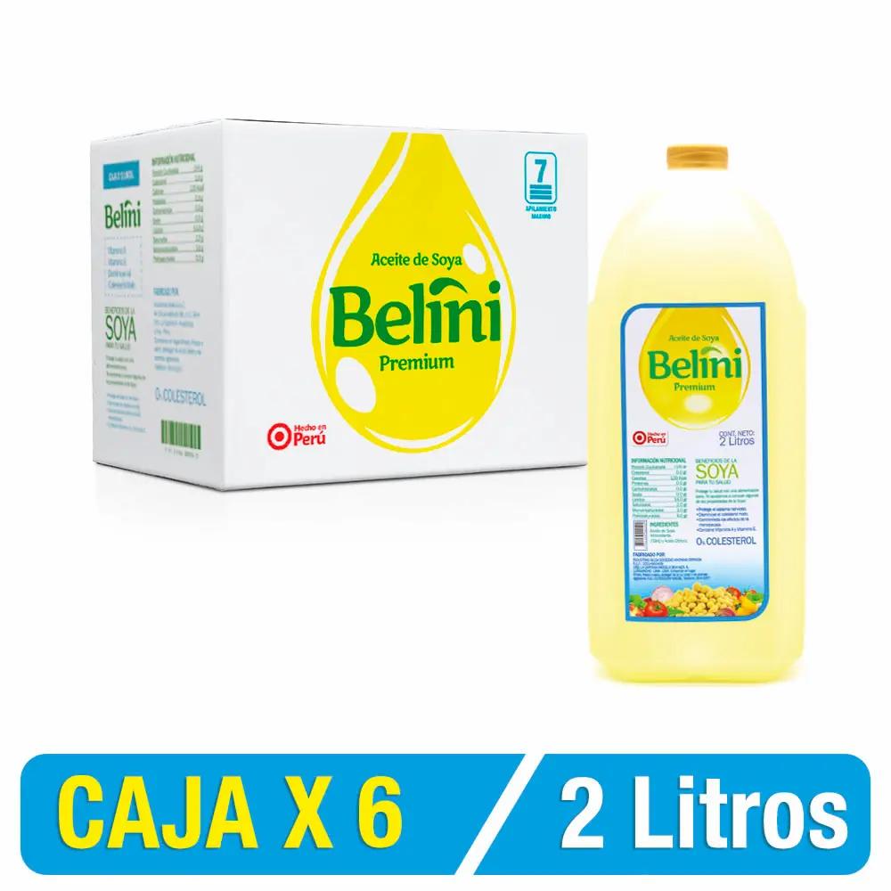 Aceite De Soya Belini X 2 Lt Caja X 6 Uni (Natural)