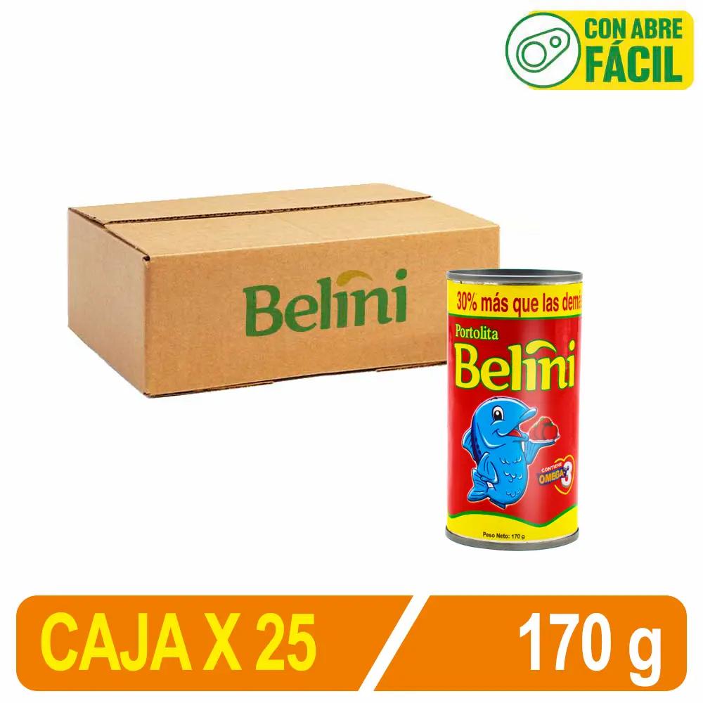 Sardina Peruana Entera En S/Tomate Tinapa Belini Caja X 170 Gr X 25 Uni