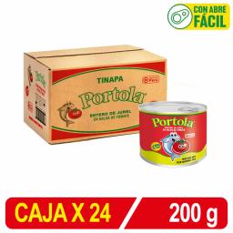 Entero De Jurel Medio Tall S/Tomate Caja X 200 Gr X 24 Uni