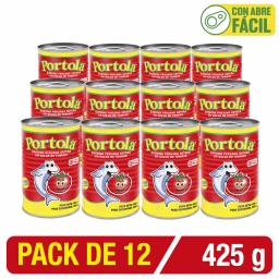 Sardina Peruana Entera S/Tomate Tall Portola Caja X 425 Gr X 12 Uni