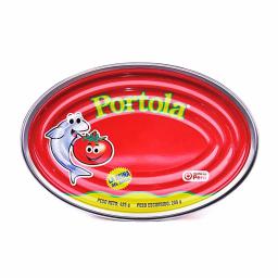 Oval Sardina Peruana Entera Portola S/ Tomate Tapa 425 Gr