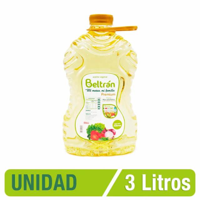 Aceite De Soya Beltrán X 3 Lt X 01 Uni (Premium)