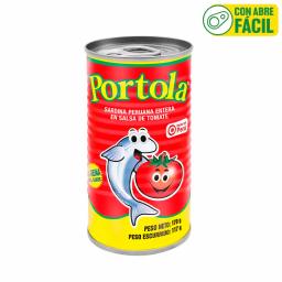 Sardina Peruana Entera Portola En S/Tomate 170 Gr