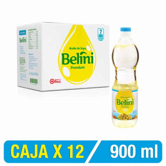 Aceite De Soya Belini X 900 Ml Caja X 12 Uni