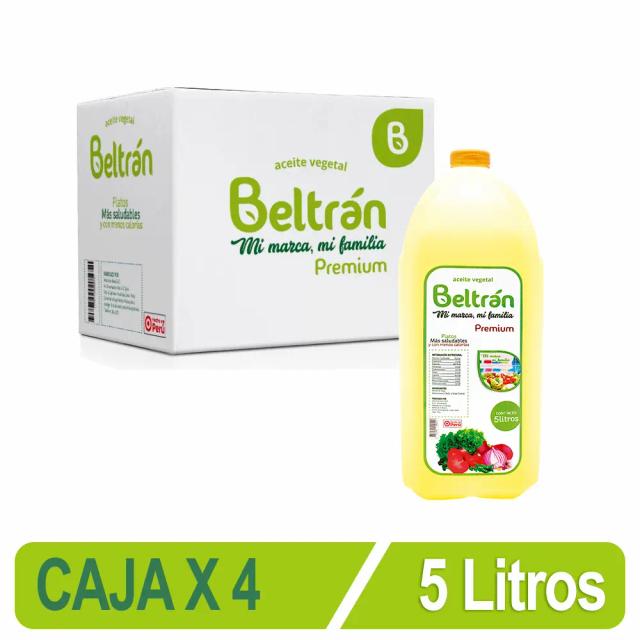 Aceite De Soya Beltrán X 5 Lt Caja X 4 Uni (Natural)