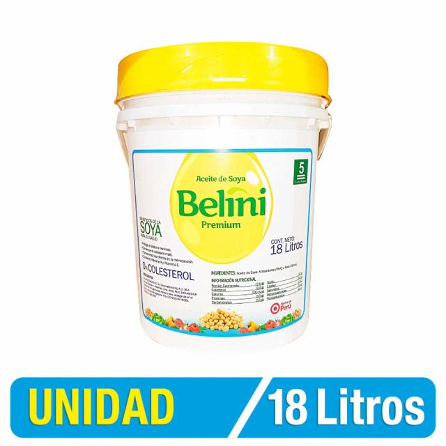 Aceite De Soya Belini Balde X 18 Lt