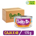 Grated De Jurel Beltrán En Agua Y Sal 1/2 Lb 170 Gr Caja X 48 Uni