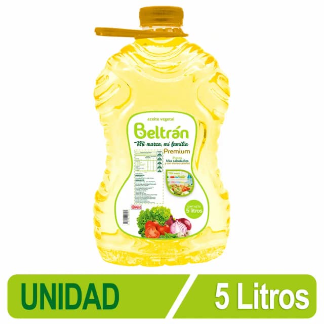 Aceite De Soya Beltrán X 5 Lt Pet Unidad