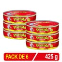 PACK DE 6 PORTOLA OVAL