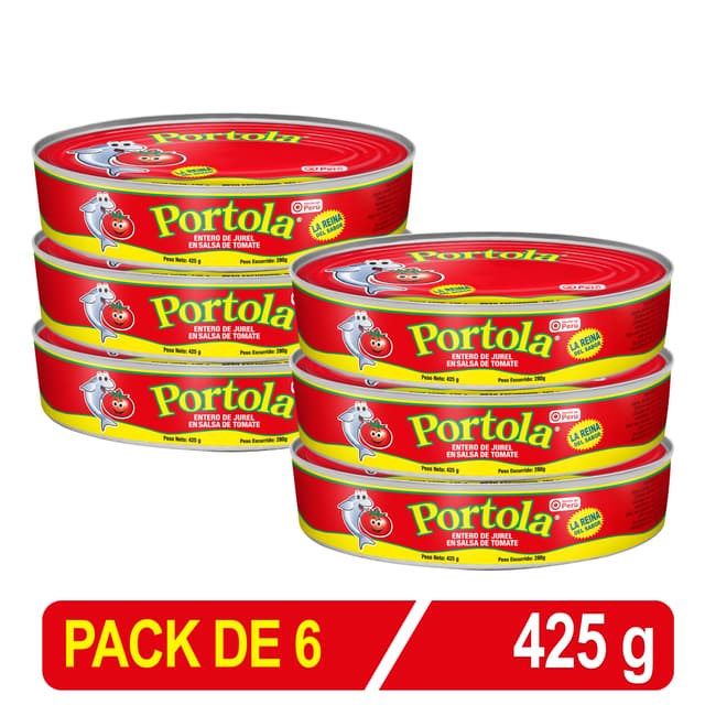 PACK DE 6 PORTOLA OVAL
