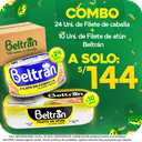 Combo Filete de Caballa x 24 Uni + Filete de Atún x 10 Uni