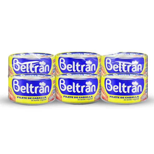 SIXPACK filete de caballa en aceite vegetal