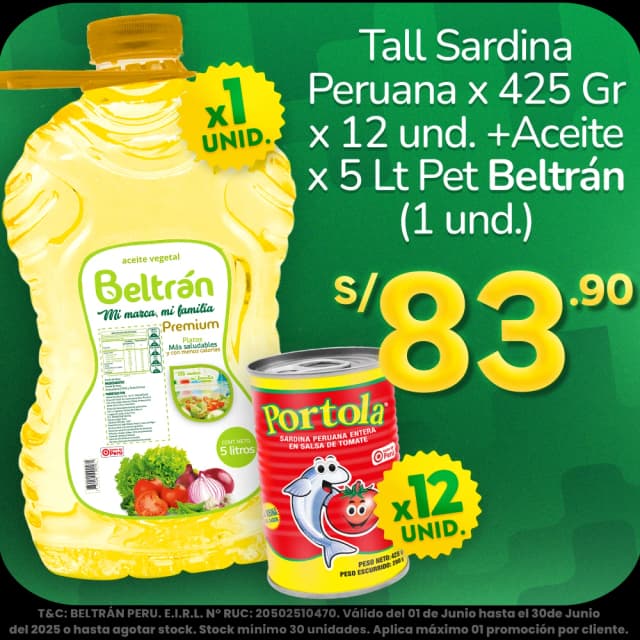 BELTRAN 5 LITROS + TALL 2