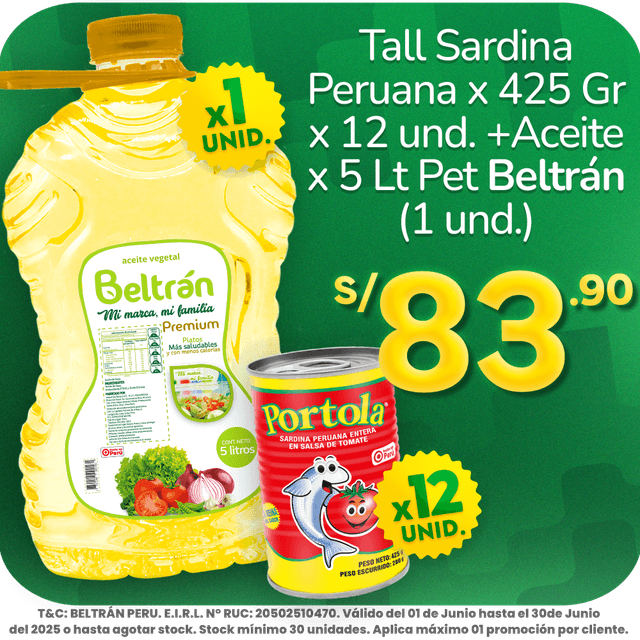 BELTRAN 5 LITROS + TALL 2