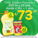 ACEITE DE 3 LT + TALL 2
