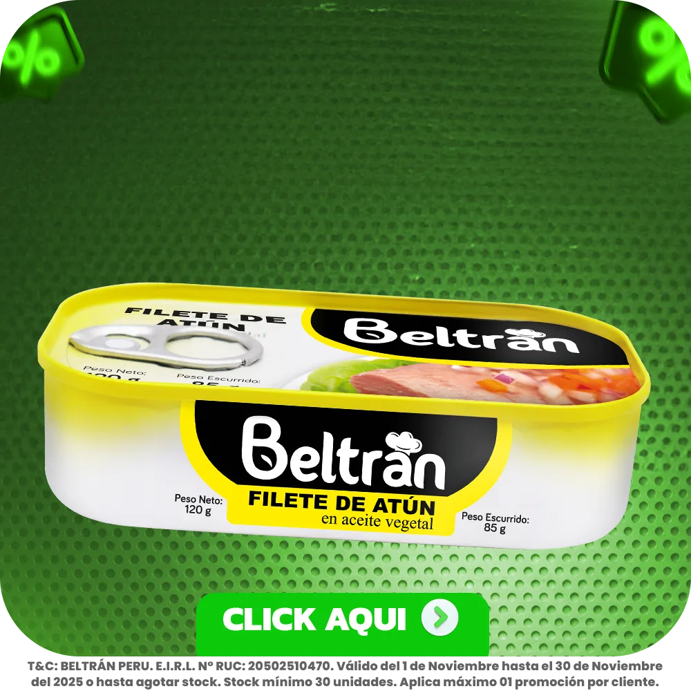Filete de atún 1kg Beltrán