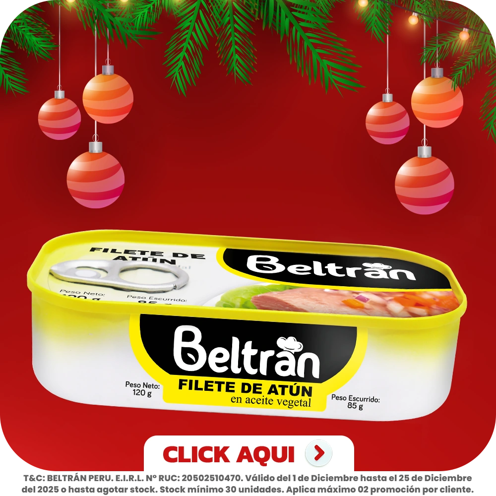 Aceite Vegetal Beltrán Galón de 5 litros +1 filete de Atún 1kg Belini