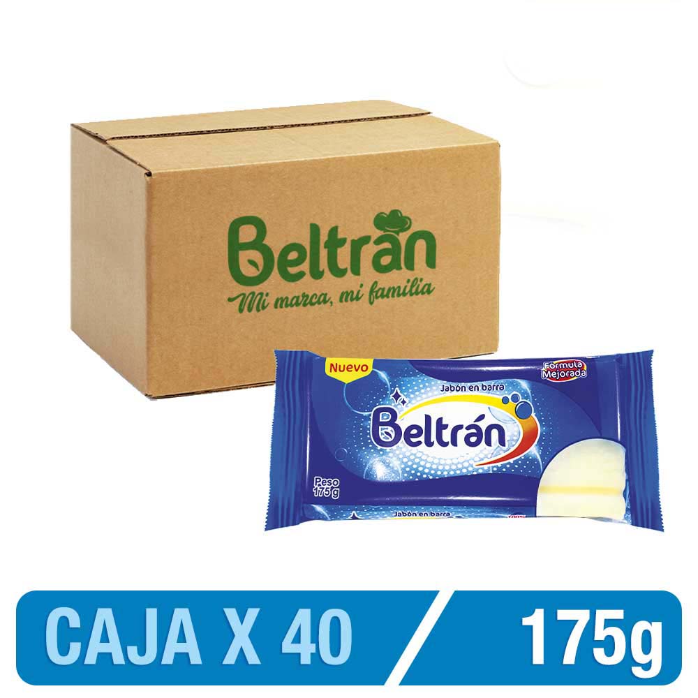 Jabón Beltrán 175g – Caja x 40 Uni – Beltrán Delivery